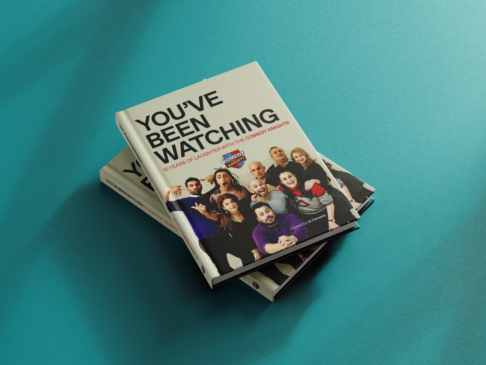 Comedy Knights New Coffee table book - You've been watching ... 10 years of laughter with the comedy knights malta, The Comedy Knights Celebrate (Almost) 10 Years of Laughter with New Book malta, Comedy knights malta